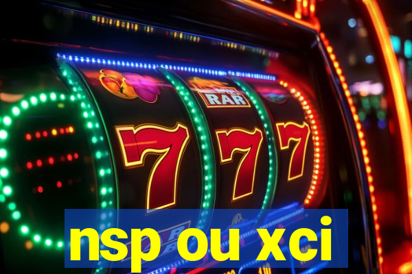 nsp ou xci